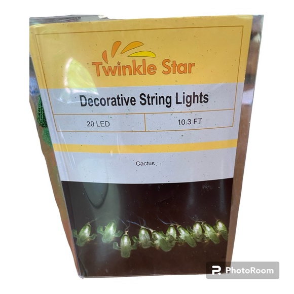 Cactus string lights - Picture 2 of 3